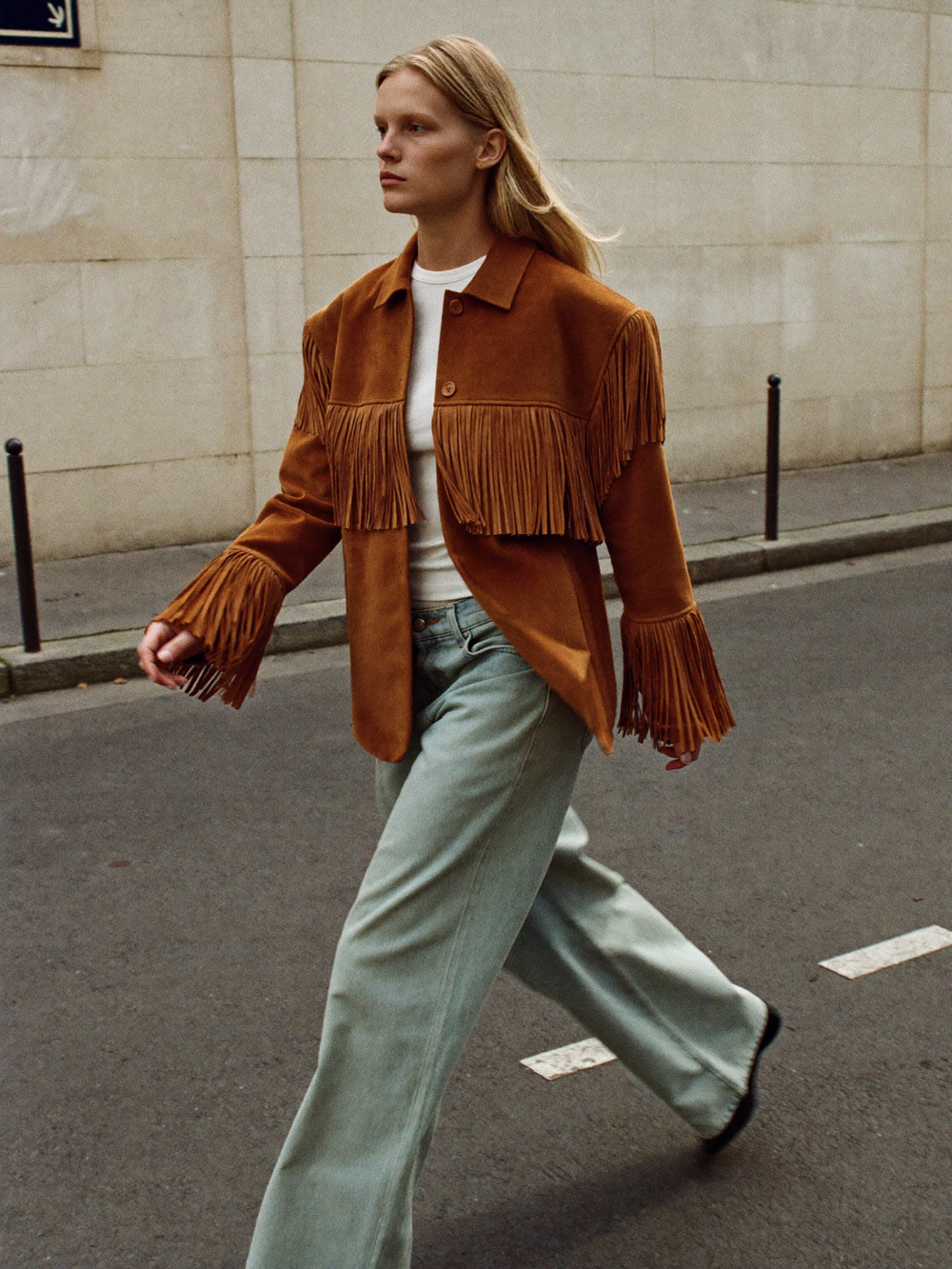 Wildleder in Cognac