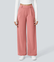 Valena | Bequeme, figurschmeichelnde Hose in Rosa