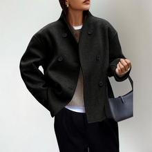 Beatrice | Langarm-Strickjacke in Schwarz