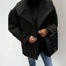 Daphne | Bequeme Strickjacke in Schwarz
