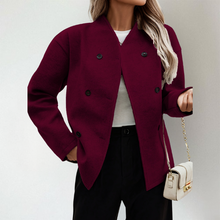 Beatrice | Langarm-Strickjacke in Rot
