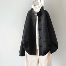Macy | Langarm-Strickjacke in Schwarz