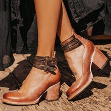 KATY | Bequemes und Elegantes Stiefeletten in Dunkelbraun