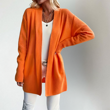 Romy | Bequeme Strickjacke in Orange