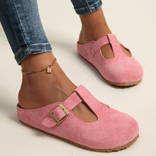 Helane – Bequeme Hausschuh Aus Wildleder in Rosa