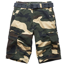 Sommerfeld | Lässige Strand CamouflageBaumwollshorts für Herren (1 kaufen, 1 GRATIS dazu) in Gelbes Camo
