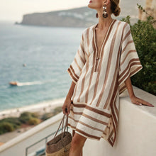 Tunika Béatriz – Goldbeige in Modell