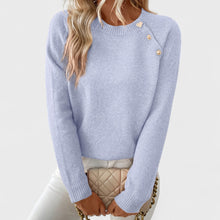 Emmi – Eleganter asymmetrischer Ein-Schulter-Pullover in Violett
