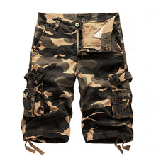 Sommerfeld | Herren Camouflage-Cargoshorts (1 kaufen, 1 GRATIS dazu) in Tarnfarben-Khaki