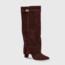 Elvira™ - Stylische und Bequeme Hohe Stiefel in Braun