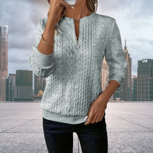 Maisie | Eleganter Struktur-Pullover in Grau