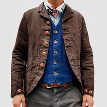 Rick - Bequeme Jacke mit vielen Taschen in Braun