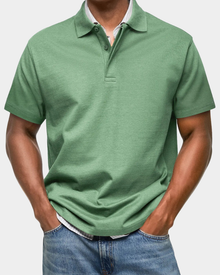Finn | Premium Jeden Tag Polo in Grün