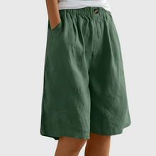 Morna™ - Elegante Freizeitshorts in Grün