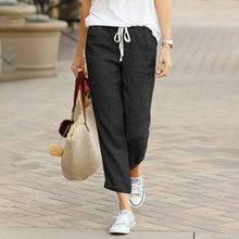 Yashara - Alltags Hose Mit Geradem Bein in Schwarz
