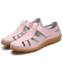 Laura – Orthopädische Damensandalen im Retro-Stil in Rosa