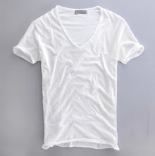 Brett - Lockeres, komfortables T-Shirt für Herren in Weiß