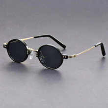 Odin | Vintage-Sonnenbrille in Schwarz