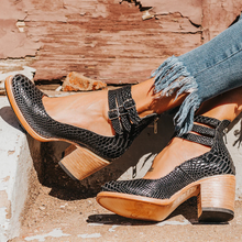 Sommerfeld | Elegante Stiefel in Schwarze Schlange