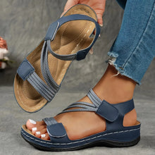 Annika – Bequeme Freizeitsandalen für Damen in Blau