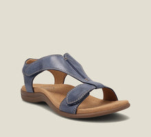 Maren – Damen-Sandalen mit bequemer Passform in Blau