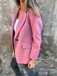 Maya | Urbaner Chic-Blazer in Rosa