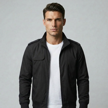 Strato™ – Herren Bomberjacke in Schwarz