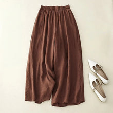 Josefine – Damenhose mit lockerem Bund in Braun