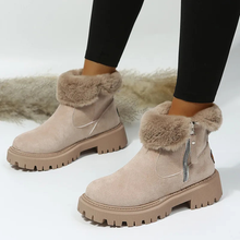 Kristel | WARME WINTERSTIEFEL in Khaki