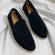 Gio - Herren Vintage-Mokassins in Schwarz