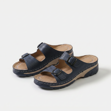 Karin - Orthopädische Sommer-Sandalen in Dunkelblau