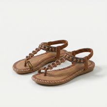 Moena - Bequeme orthopädische Sandalen in Braun