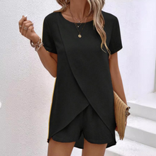 Barbara - Elegantes Sommer Outfit Kleid in Black
