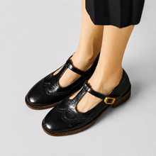 Livian - Retro-Heelsandalen in Schwarz