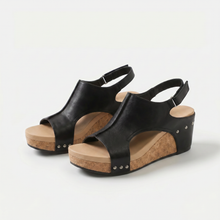 Inola - Orthopädische sandalen in Schwarz