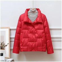 Ella | Elegante Haven Daunenjacke in Rot