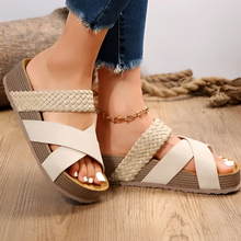 Sophie - Modische und bequeme Sandalen in Beige