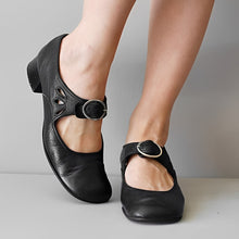 Navie - Komfortable Zehensandalen mit rundem Design in Schwarz