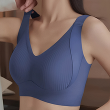 Gwynedd - Komfortabler Push-up-BH in Blau