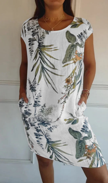 Soraya | Strahlendes Gartenkleid in Stil Weiß 1