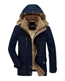 Frank | Gepolsterte Winterjacke für maximale Wärme in Blau