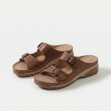 Karin - Orthopädische Sommer-Sandalen in Braun