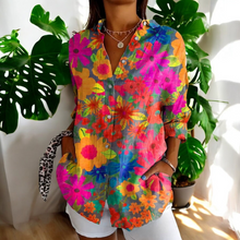 Irelle | Stylische Bluse mit Blumenmuster in Farbenfroh