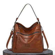 Muriel’s Vintage Charm | Schultertasche in Braun