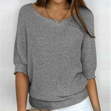Beatriz | Kuscheliger Komfort-Pullover in Grau