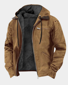 Nikandro | Ultimative Kapuzenjacke in Braun