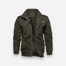 Herren Jacke in Armeegrün