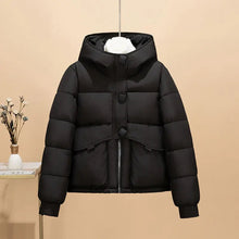 AMELIA | Kapuzenjacke in Schwarz