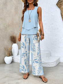 Mila - Stilvolles Sommer-Set in Blau