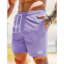 Sommerfeld | Cord-Shorts für Herren (1 Kaufen, 1 GRATIS dazu) in Lila